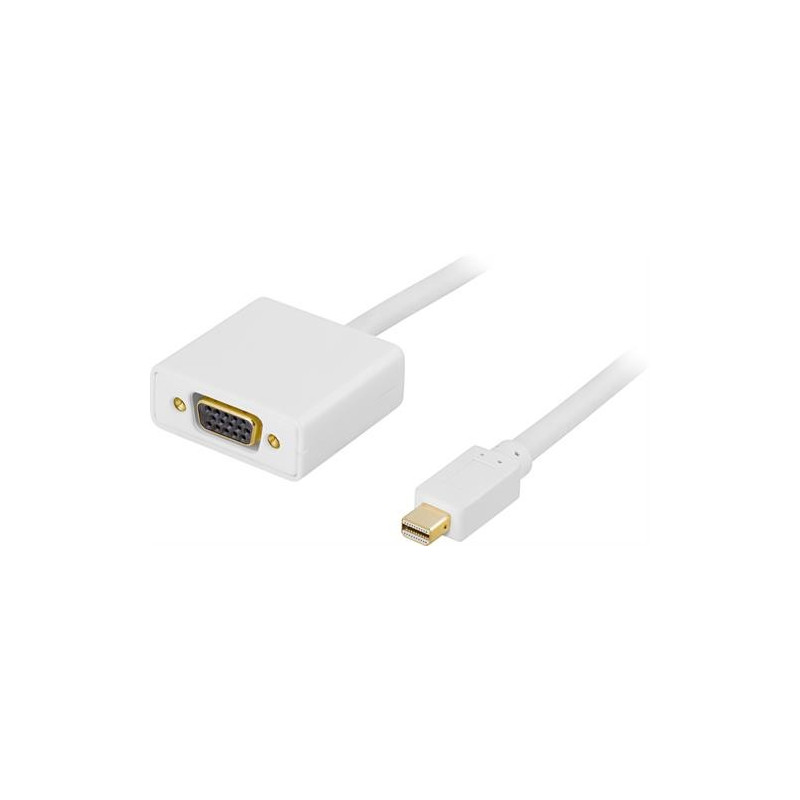 Screen Cables & Screen Adapters - MiniDisplayPort till VGA-adapter kabel