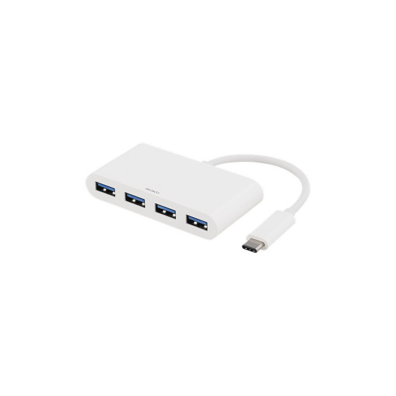 USB cable and USB hub - USB-C-hubb med 4 USB 3.1-portar