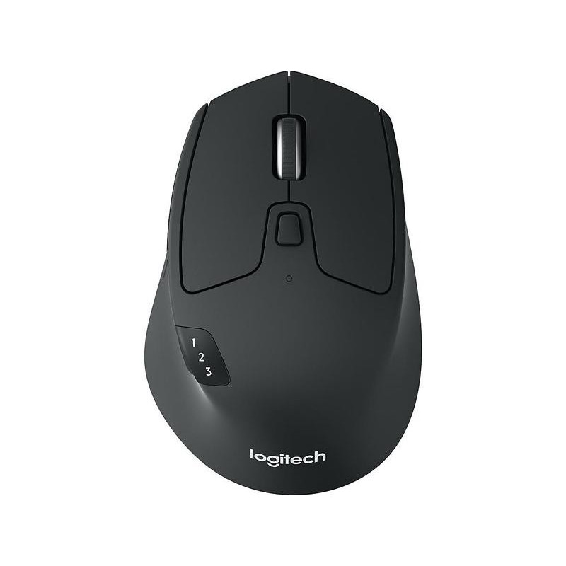 Wireless mouse - Logitech M720 Triathlon bluetooth-mus med Unifying og 8 knapper