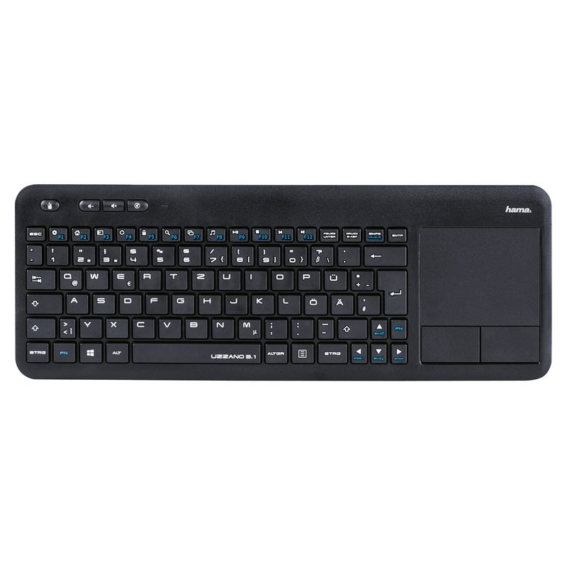 HTPC Wireless Keyboards - Hama trådlöst HTPC-tangentbord med musplatta