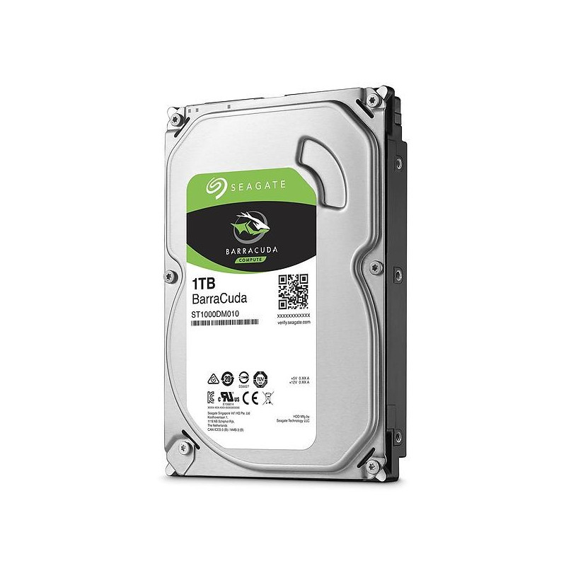 Internal Hard drives - 1 TB Seagate Barracuda HD 3,5" SATAIII 7200rpm 64MB