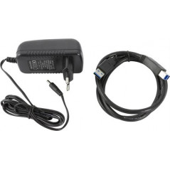 USB cable and USB hub - Deltaco USB-hubb 7 portar