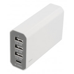 USB-laddstation med 1 USB-C och 3 USB-portar