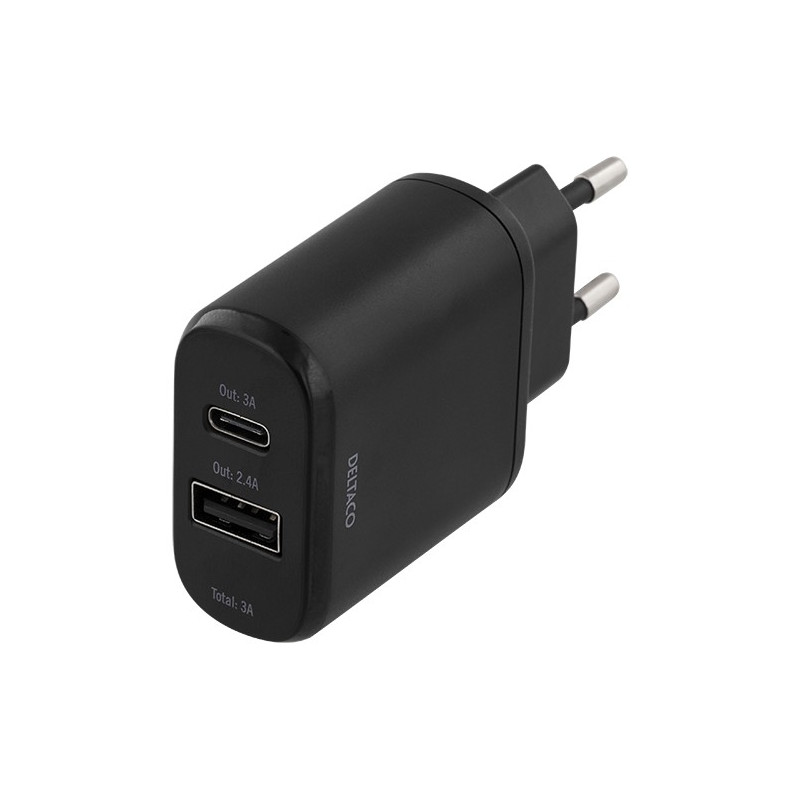 Chargers and Cables - Väggladdare med USB-C och USB
