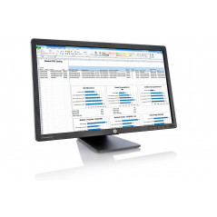 Used computer monitors - HP EliteDisplay E231 23" LED-skärm (beg)