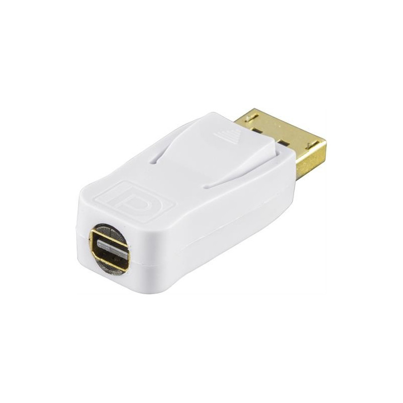 Screen Cables & Screen Adapters - MiniDisplayPort till DisplayPort-adapter