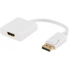 Aktiv DisplayPort till HDMI-adapter med ljud