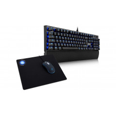 Gaming Keyboard - Mission SG gaming-tangentbord med mus och musmatta