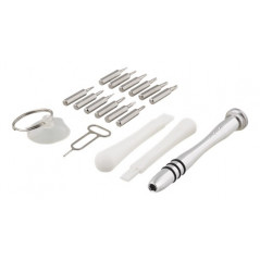 Verktygssats med 17 delar för smartphones