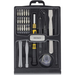 Verktygssats med 29 delar för datorer och smartphones