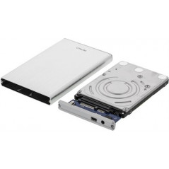 Cabinets for Hard drives - USB 3.0-kabinett för intern 2.5" SATA-hårddisk