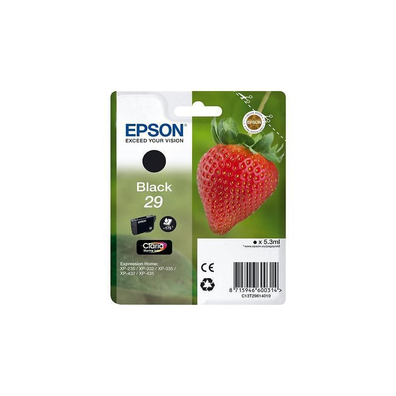 Printer Supplies - Bläckpatron EPSON 29 svart