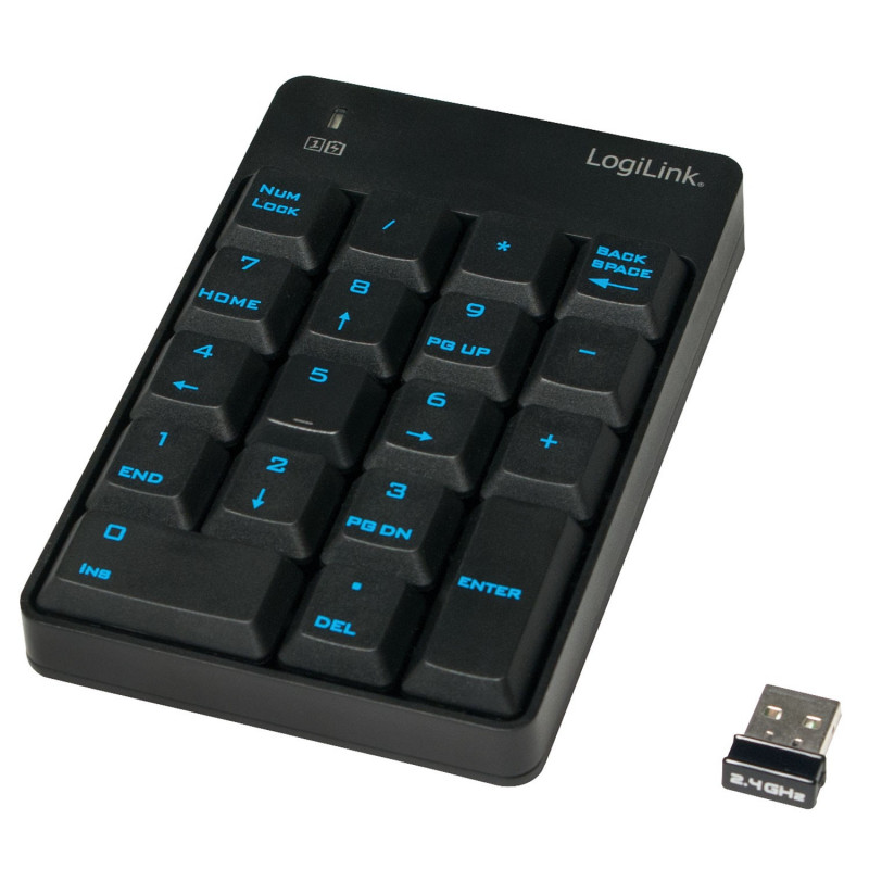 Wireless Keyboards - LogiLink trådlöst numeriskt tangentbord