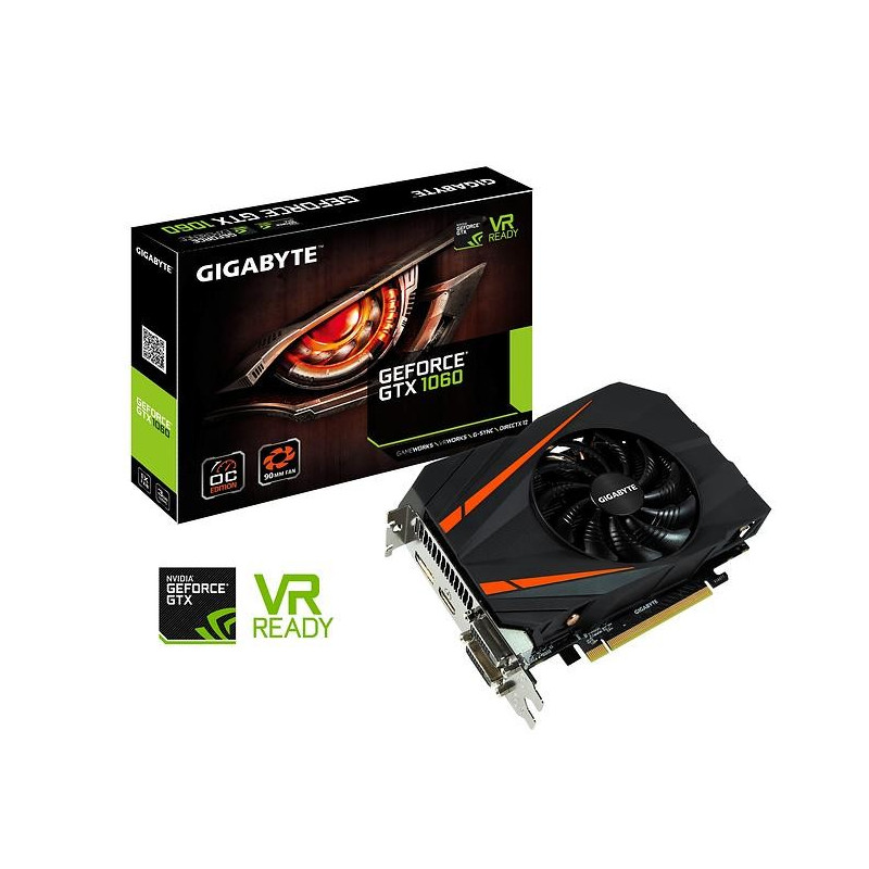 Components - Gigabyte GeForce GTX 1060 Mini ITX OC 3GB