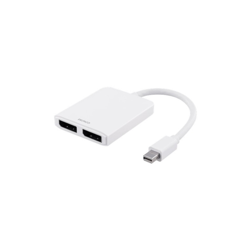 Screen Cables & Screen Adapters - MiniDisplayPort till 2x DisplayPort-adapter