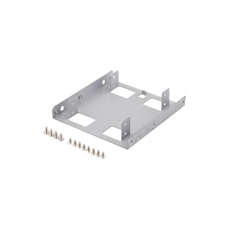 Hard Drives - Monteringsram för 2x 2.5-tums diskar i 3.5-tums fack