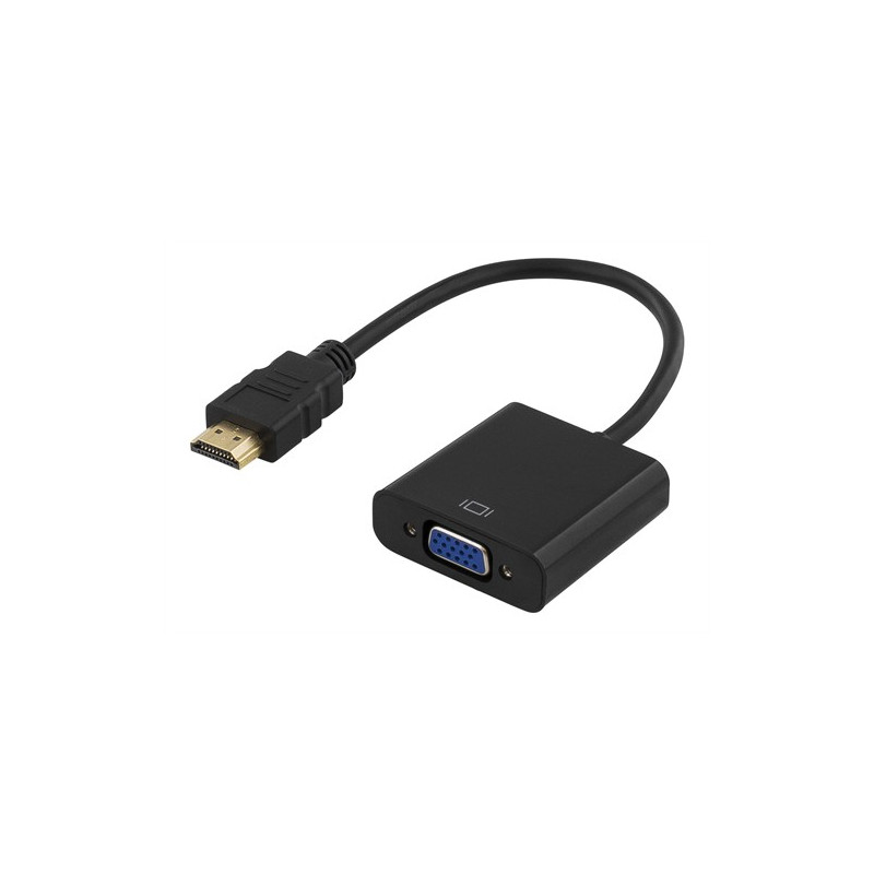 Screen Cables & Screen Adapters - HDMI till VGA-adapter