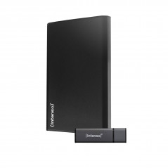 Intenso extern hårddisk 1 TB USB 3.0 + 8GB USB-minne