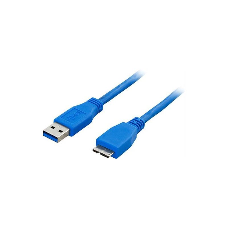 USB cable and USB hub - Deltaco USB A - USB Micro-B 3.0 0,5m