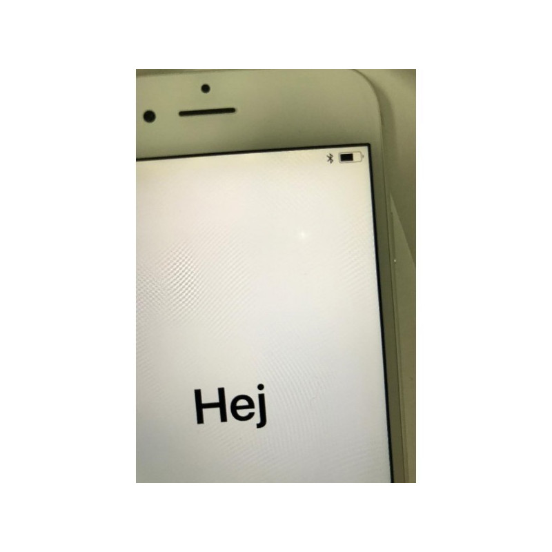 Used iPhone - iPhone 6S 64GB silver (beg med mura)