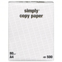 Hålat A4-papper 500 sidor