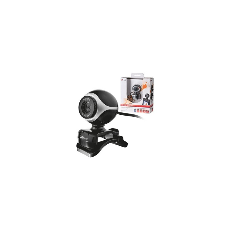 Webcameras - Webbkamera Trust Exis Webcam