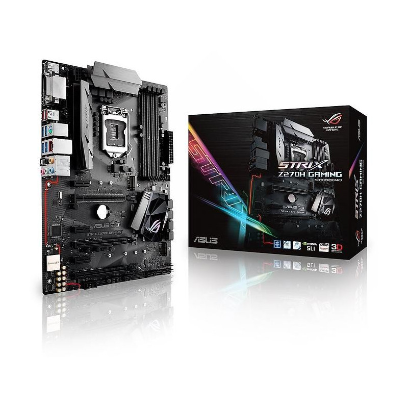 Components - Asus ROG Strix Z270H Gaming Socket 1151 ATX-moderkort