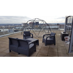 Garden Tools - Byggsats - Modulär geodetisk kupol