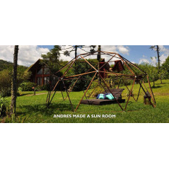 Garden Tools - Byggsats - Modulär geodetisk kupol