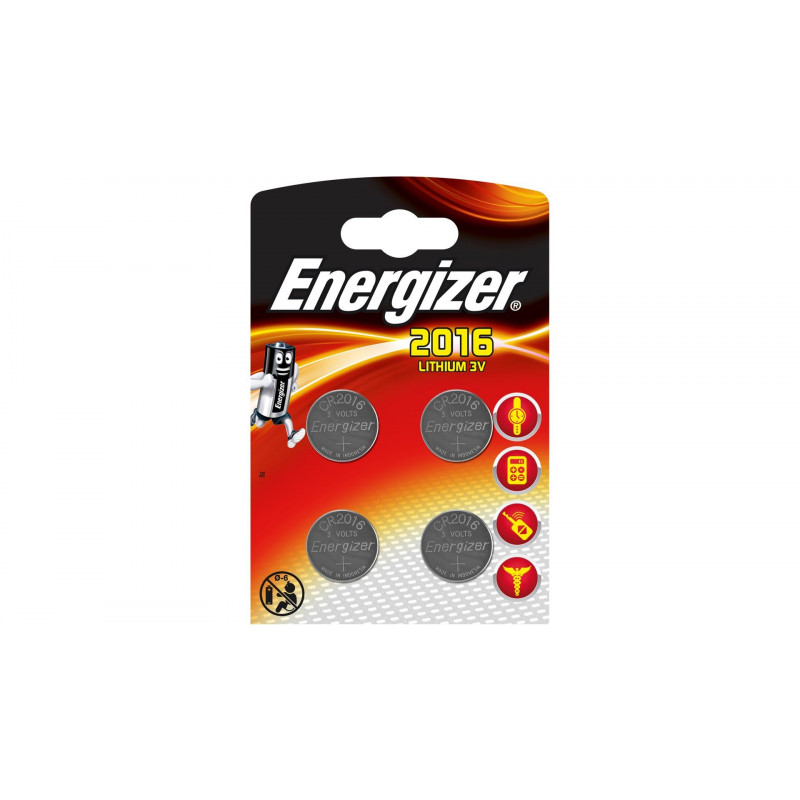 Electrical accessories - Energizer CR2016 knappcellsbatterier