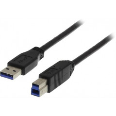 USB 3.0 kabel Typ A ha - Typ B ha 0,5m