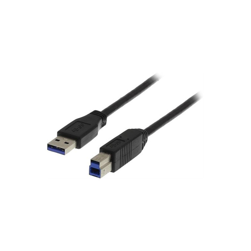 USB cable and USB hub - USB 3.0 kabel Typ A ha - Typ B ha 0,5m