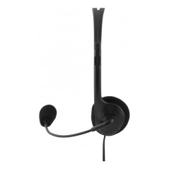 Chat Headset - Deltaco headset 1x 3.5 mm 4-polig