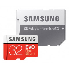 Samsung minneskort microSDHC + SDHC 32GB (Class 10 UHS-I)