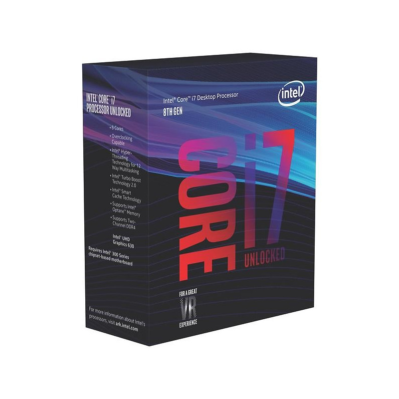 Components - Intel Core i7-8700K Processor Socket LGA1151-2