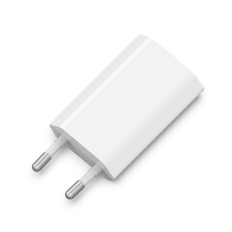 Phone Wall charger - Strömadapter för USB-laddare (vit)