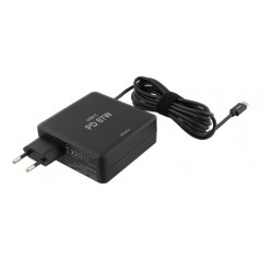 Universal computer charger - Deltaco USB-C-laddare 87W för bärbara datorer