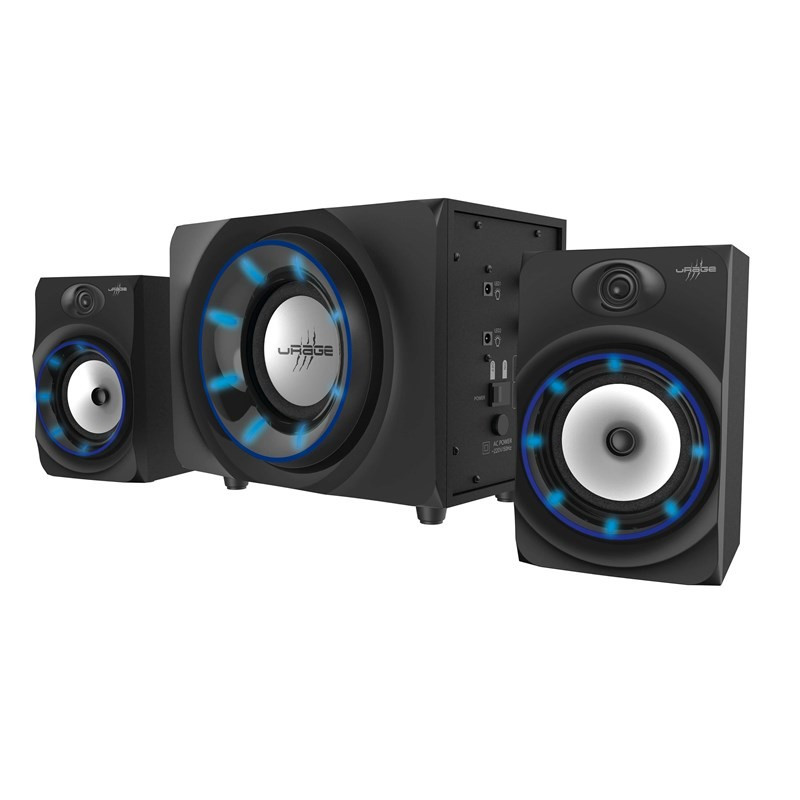 Speakersystem with subwoofer - URAGE datorhögtalarsystem 2.1 med bluetooth