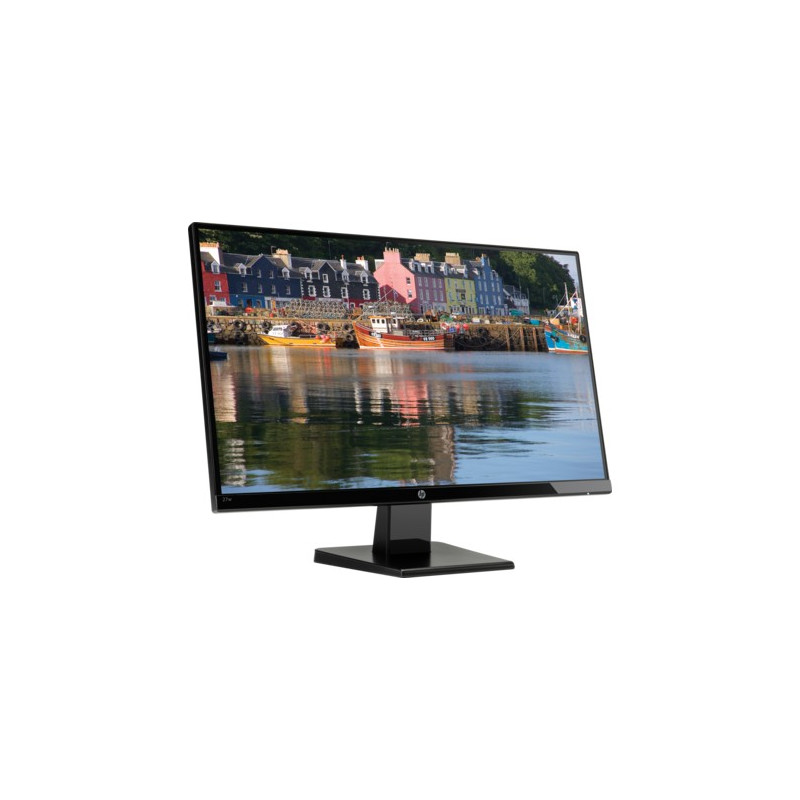 Computer monitor 25" or larger - HP 27w LED-skärm med IPS-panel