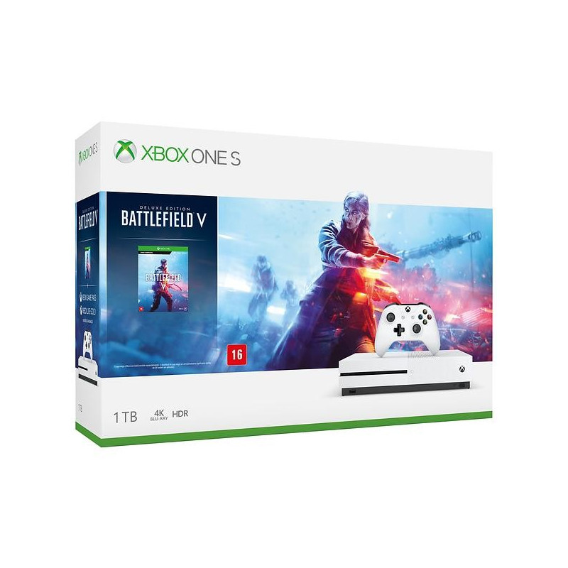 Games & Minigames - Xbox One S 1TB inkl Battlefield V