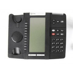 Mitel IP-telefon med headsetkabel (beg)