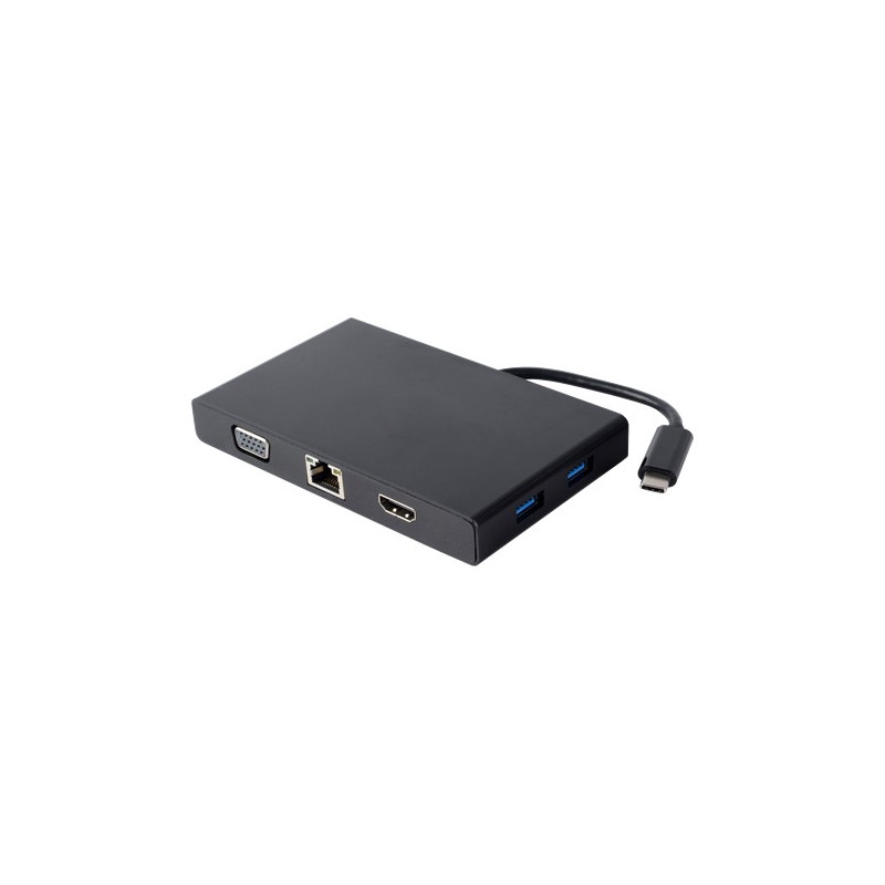 Docking station for computer - USB-C-dockningsstation av universalmodell (Bargain)