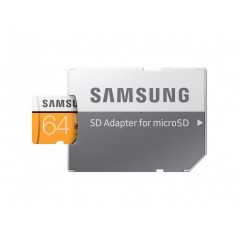 Memorycard - Samsung minneskort microSDXC 64GB (Class 10 UHS-I U3)