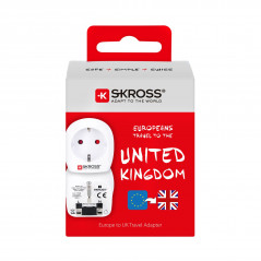 Travel Accessories - Skross reseadapter för anslutning till brittiska eluttag