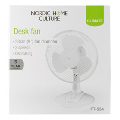 Fans for the hot evenings! - Nordic Home Culture luftkylare 23cm