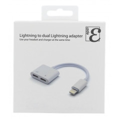 Lightning till dual lightning-adapter