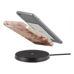 QI Adapter för trådlös laddning, Lightning från Deltaco