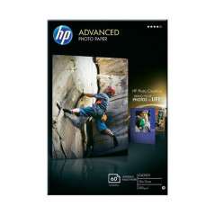 HP: n kiiltävä Photo Paper 10x15 60 arkkia