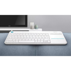 HTPC Wireless Keyboards - Logitech K400 Plus trådlöst mediatangentbord