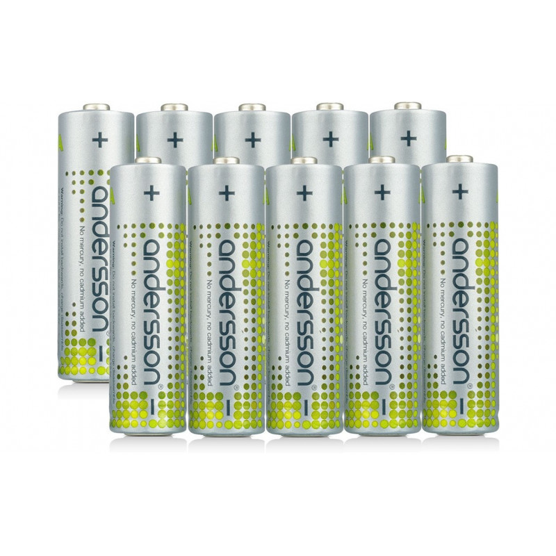 Battery - 10-pack AA-batterier